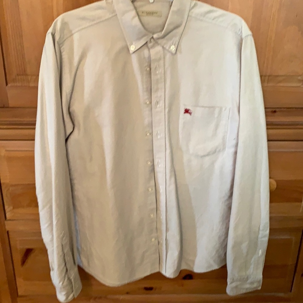 Burberry Brit Cotton Men’s Button Down Shi…‎